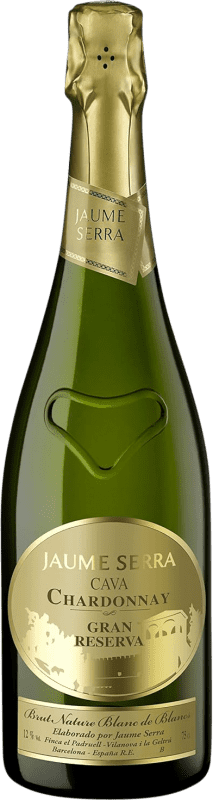 Spedizione Gratuita | Spumante Bianco Jaume Serra Gran Riserva D.O. Cava Catalogna Spagna Chardonnay 75 cl