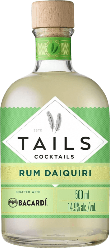 送料無料 | シュナップス Bacardí Tails Cocktail — カクテル イギリス ミディアムボトル 50 cl Daiquiri — ダイキリ, Rum — ラム