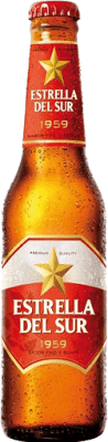 14,95 € | 盒装24个 啤酒 Estrella del Sur 西班牙 小瓶 25 cl