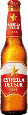 15,95 € | Scatola da 24 unità Birra Estrella del Sur Spagna Bottiglietta 25 cl