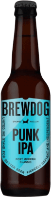 ビール 12個入りボックス BrewDog Punk IPA Pale Ale 3分の1リットルのボトル 33 cl