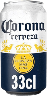 Bier 24 Einheiten Box Modelo Corona Lager Alu-Dose 33 cl