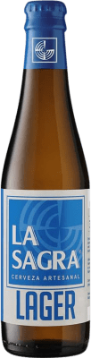 Birra Scatola da 24 unità La Sagra Lager Bottiglia Terzo 33 cl