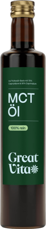 24,95 € Spedizione Gratuita | Olio Vegetale Great Vita MeaVita MCT Bottiglia Medium 50 cl Coco — Cocco