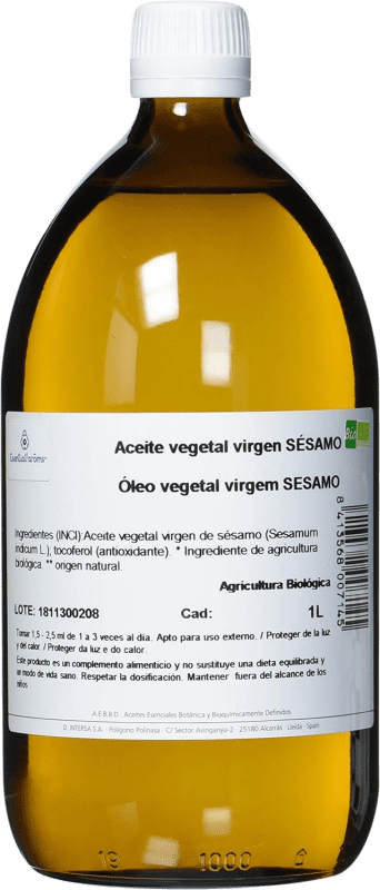 Envio grátis | Óleo Vegetal Esential'Arôms Espanha Eco — Biológico 1 L Sésamo