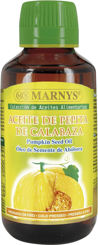 Envío gratis | Aceite de Cocina Marnys Calabaza España Botellín Miniatura 12 cl