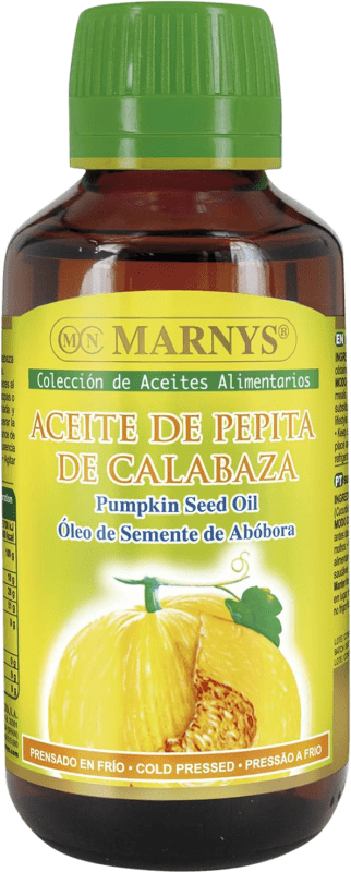 Envio grátis | Óleo Vegetal Marnys Espanha Garrafinha Miniatura 12 cl Calabaza — Abóbora