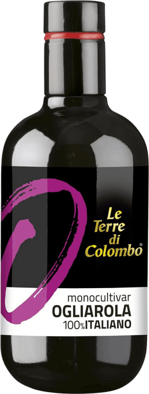 Free Shipping | Olive Oil Le Terre di Colombo Ogliarola EVOO Extra Virgin Italy Medium Bottle 50 cl