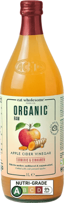 Aceto Eat Wholesome Sidra de Manzana sin Filtrar Cúrcuma Canela Ecológico 1 L