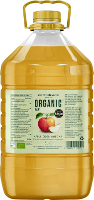 Aceto Eat Wholesome Raw Apple Cider with The Mother Unfiltered Organic Caraffa 5 L