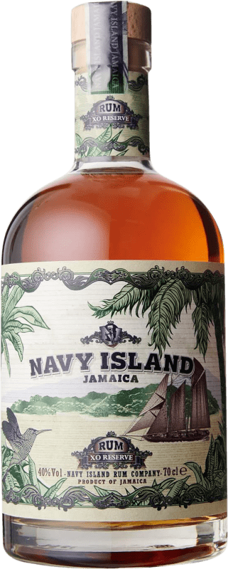 38,95 € Free Shipping | Rum Navy Island XO Extra Old, Reserve — Aged