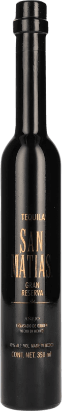 55,95 € Envío gratis | Tequila Casa San Matías. Añejo Gran Reserva Botellín Tercio 35 cl