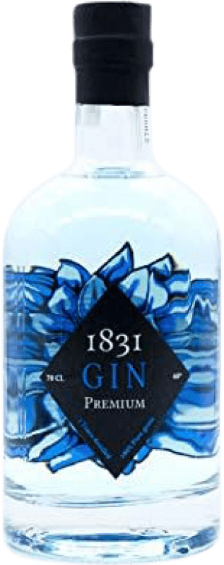 16,95 € | Джин Manuel Acha 1831 Gin Azul Страна Басков Испания 70 cl