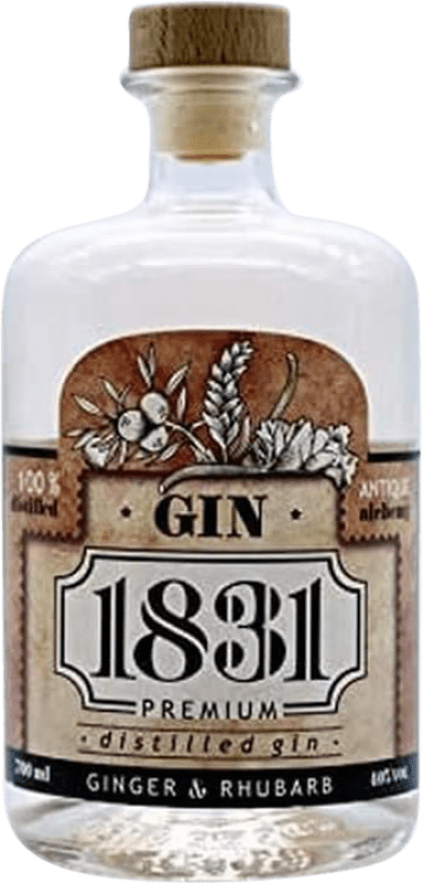 22,95 € | Gin Manuel Acha 1831 Ginger & Rhubarb Menta Baskenland Spanien 70 cl