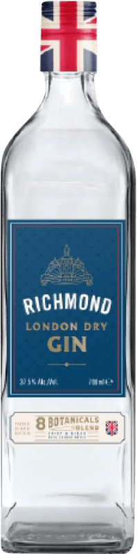 Kostenloser Versand | Gin Richmond. London Dry 8 Botánicos Großbritannien 70 cl