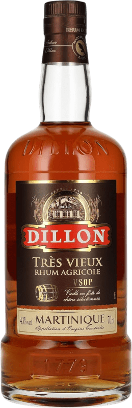 62,95 € Envío gratis | Ron Bumbu Dillon Agricole — Agrícola VSOP Very Superior Old Pale — Muy Superior Viejo, Très Vieux — Muy Envejecido Añejado
