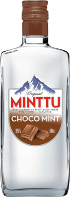 Бесплатная доставка | Ликеры Minttu Choco Mint Испания бутылка Medium 50 cl