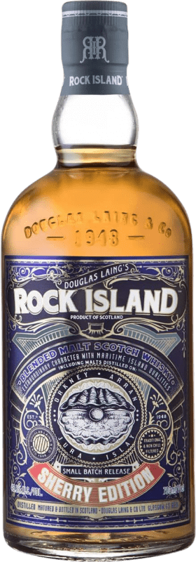 Free Shipping | Whisky Blended Douglas Laing's Rock Island Sherry Edition Small Batch United Kingdom 70 cl