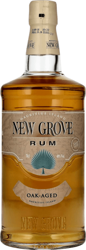 Envoi gratuit | Rhum New Grove Old Oak Aged Maurice 70 cl