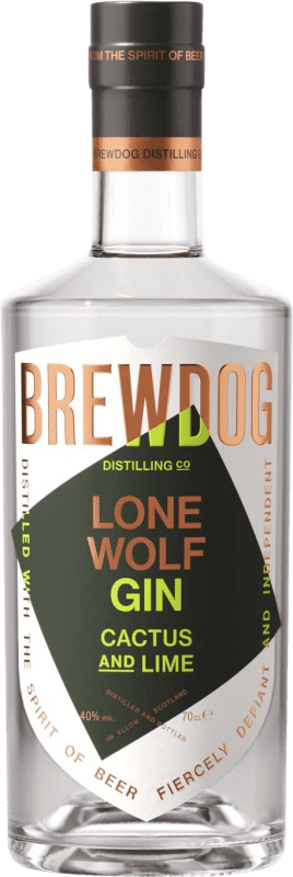 Free Shipping | Gin BrewDog LoneWolf Cactus & Lime United Kingdom 70 cl