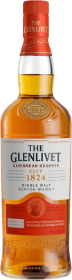 Single Malt Whisky Glenlivet Caribbean Réserve 70 cl