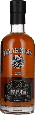 送料無料 | ウイスキーシングルモルト Darkness Benrinnes Oloroso Cask イギリス 10 年 ボトル Medium 50 cl