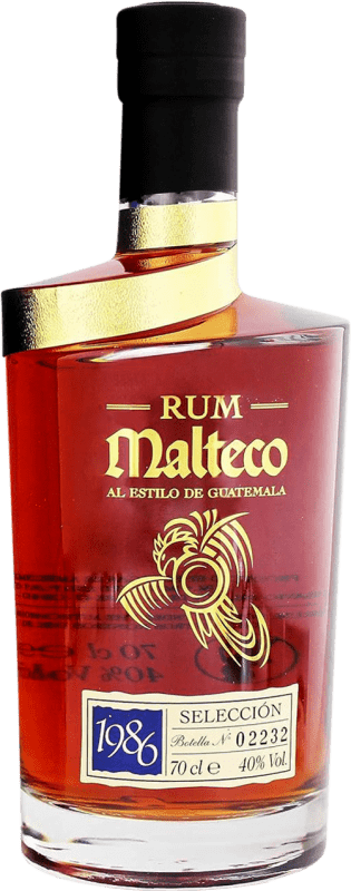 Бесплатная доставка | Ром Licorera Quezalteca Malteco Selección Панама 70 cl