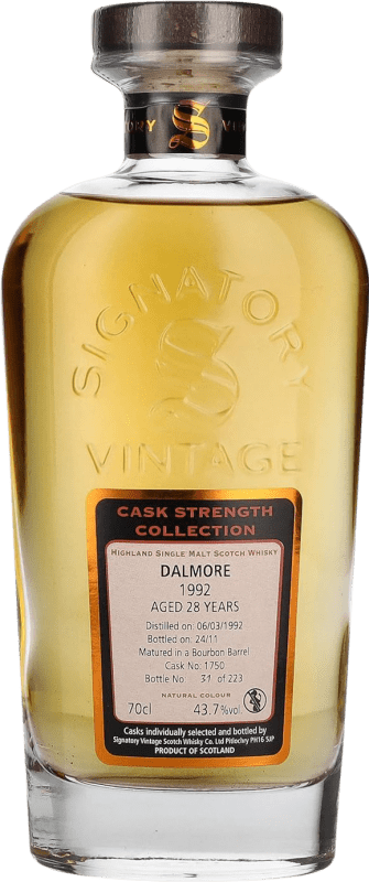 免费送货 | 调和威士忌 Signatory Vintage At Dalmore Cask Strength — 桶强度, Collection — 系列 英国 28 岁 70 cl