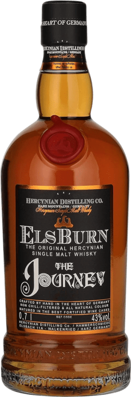 Envoi gratuit | Single Malt Whisky Hercynian Elsburn The Journey Harzer Allemagne 70 cl