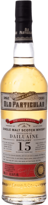 免费送货 | 威士忌单一麦芽威士忌 Douglas Laing's Old Particular at Dailuaine Single Casks 英国 15 岁 70 cl