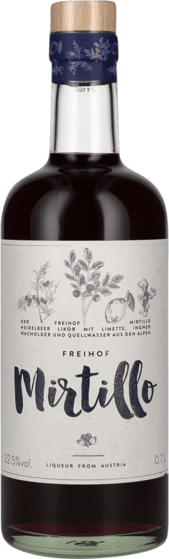 Envio grátis | Licores Mirtillo. Freihof Áustria 70 cl