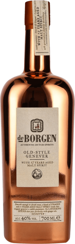 Free Shipping | Gin De Borgen Old Style Genever Netherlands 70 cl