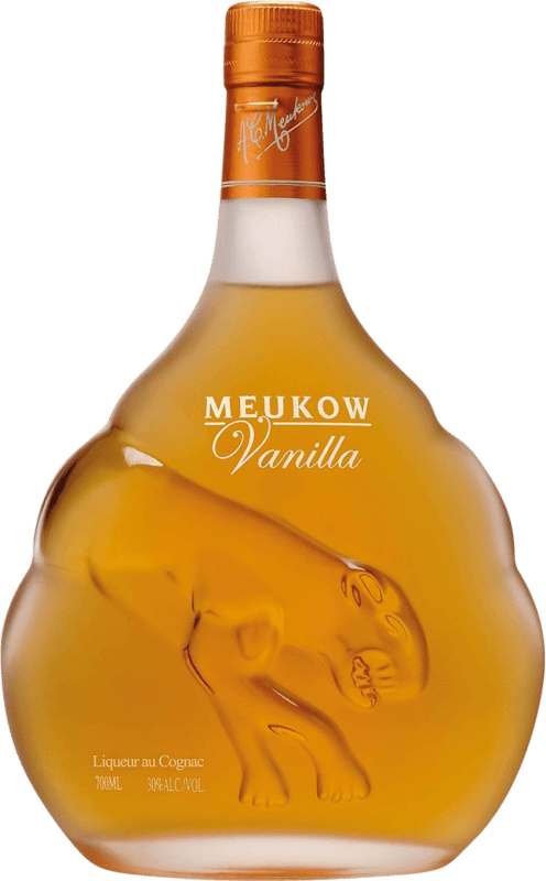 Бесплатная доставка | Ликеры Meukow Vanilla au Cognac Франция 70 cl