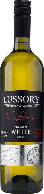 Envio grátis | Vinho branco Lussory Premium Blanco Zero 0,0 Espanha Airén 75 cl Sem Álcool