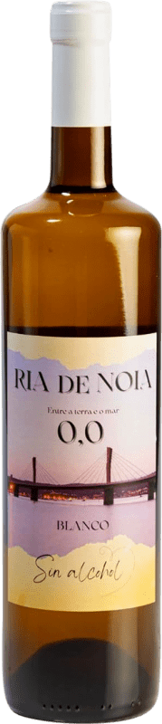 Spedizione Gratuita | Vino bianco Ría de Noia Blanco Dolce Galizia Spagna Tempranillo 75 cl Senza Alcol