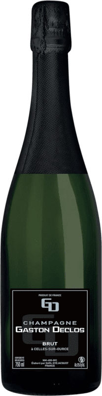 Envoi gratuit | Blanc mousseux Gaston Declos Terroir Argilo Calcaire Brut A.O.C. Champagne Champagne France Pinot Noir, Chardonnay, Pinot Blanc 75 cl