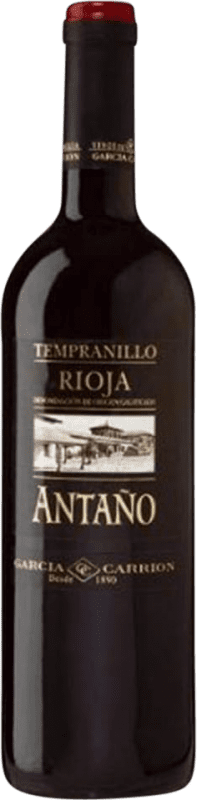 15,95 € | Red wine García Carrión Antaño The Rioja Spain Tempranillo, Grenache, Graciano, Mazuelo, Carignan 75 cl