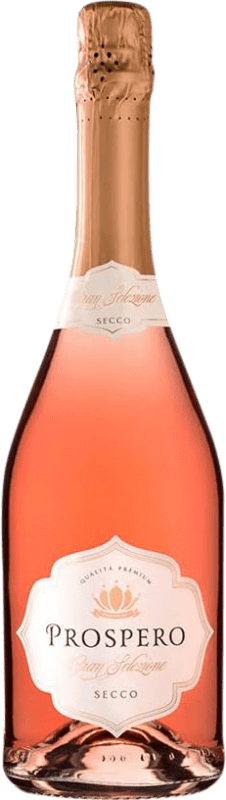 10,95 € Envio grátis | Espumante rosé Pagos del Rey Prospero Método Charmat Rosado Seco