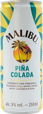 Rum 12 Einheiten Box Malibu Piña Colada Redi Kleine Flasche 25 cl