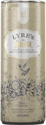 Envio grátis | Caixa de 24 unidades Licores Lyre's Classico Premium Países Baixos Garrafa Pequena 25 cl Sem Álcool