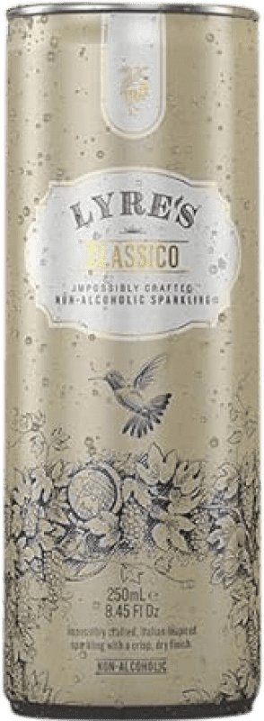 Envio grátis | Caixa de 24 unidades Licores Lyre's Classico Premium Países Baixos Garrafa Pequena 25 cl Sem Álcool