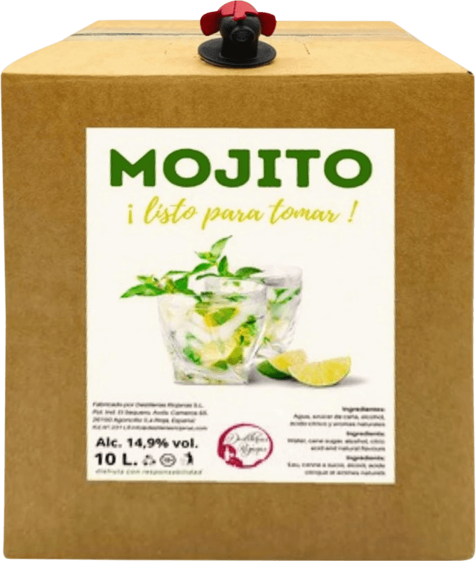 免费送货 | Schnapp Destilerías Riojanas Mojito Artesano 拉里奥哈 西班牙 Bag in Box 10 L