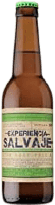 Bier 6 Einheiten Box Mica Experiencia Salvaje Artesanal Pale Ale Drittel-Liter-Flasche 33 cl