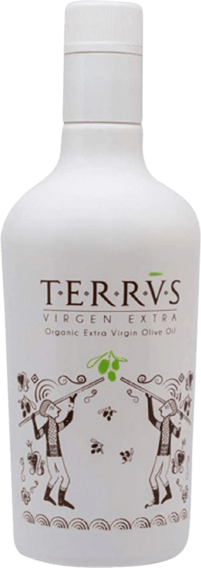 Envio grátis | Azeite de Oliva Terrus Premium, AOVE Virgem Extra Comunidade Valenciana Espanha Eco — Biológico Garrafa Medium 50 cl