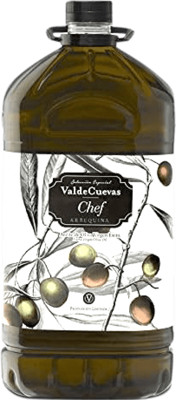 Free Shipping | Olive Oil Pago de Valdecuevas EVOO Extra Virgin Spain Arbequina Jerrycan 5 L
