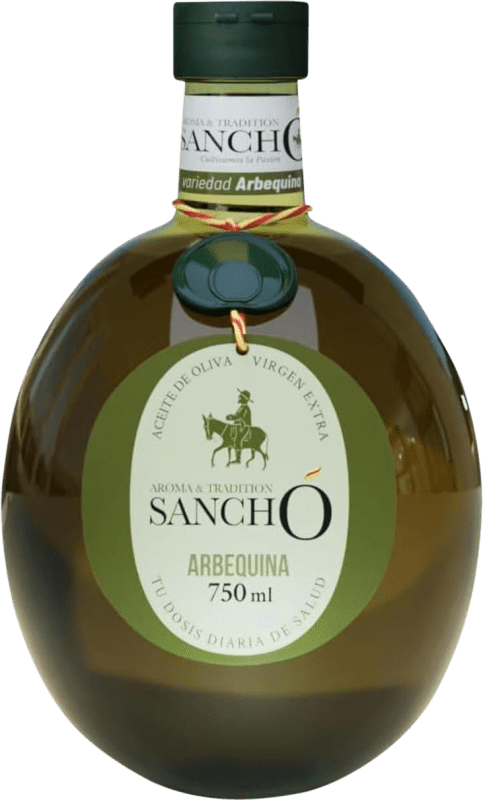 Envoi gratuit | Huile d'Olive Aroma & Tradition Virgen Extra PET Espagne Arbequina 75 cl