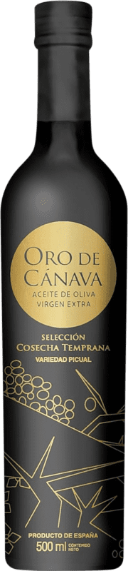 13,95 € | Aceite de Oliva Ntra. Sra. de los Remedios Oro de Cánava Premium, Cosecha Temprana, AOVE Virgen Extra D.O. Sierra Mágina Jaén España Picual Botella Medium 50 cl