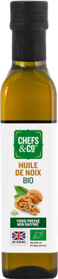 Aceite de Cocina Chefs & Co. Nuez sin Refinar Orgánico Botellín 25 cl