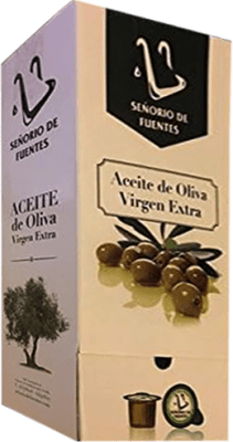 Envoi gratuit | Boîte de 170 unités Huile d'Olive Señorío de Fuentes Virgen Extra Espagne Doses Uniques 1 cl