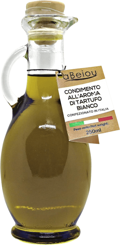 Envío gratis | Aceite de Oliva aBeiou Artesanal, AOVE Virgen Extra Italia Botellín 25 cl Trufa Blanca